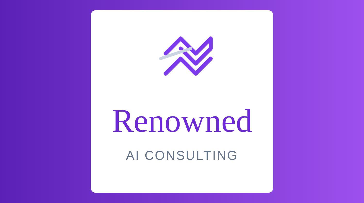 Renowned AI Consulting Logo